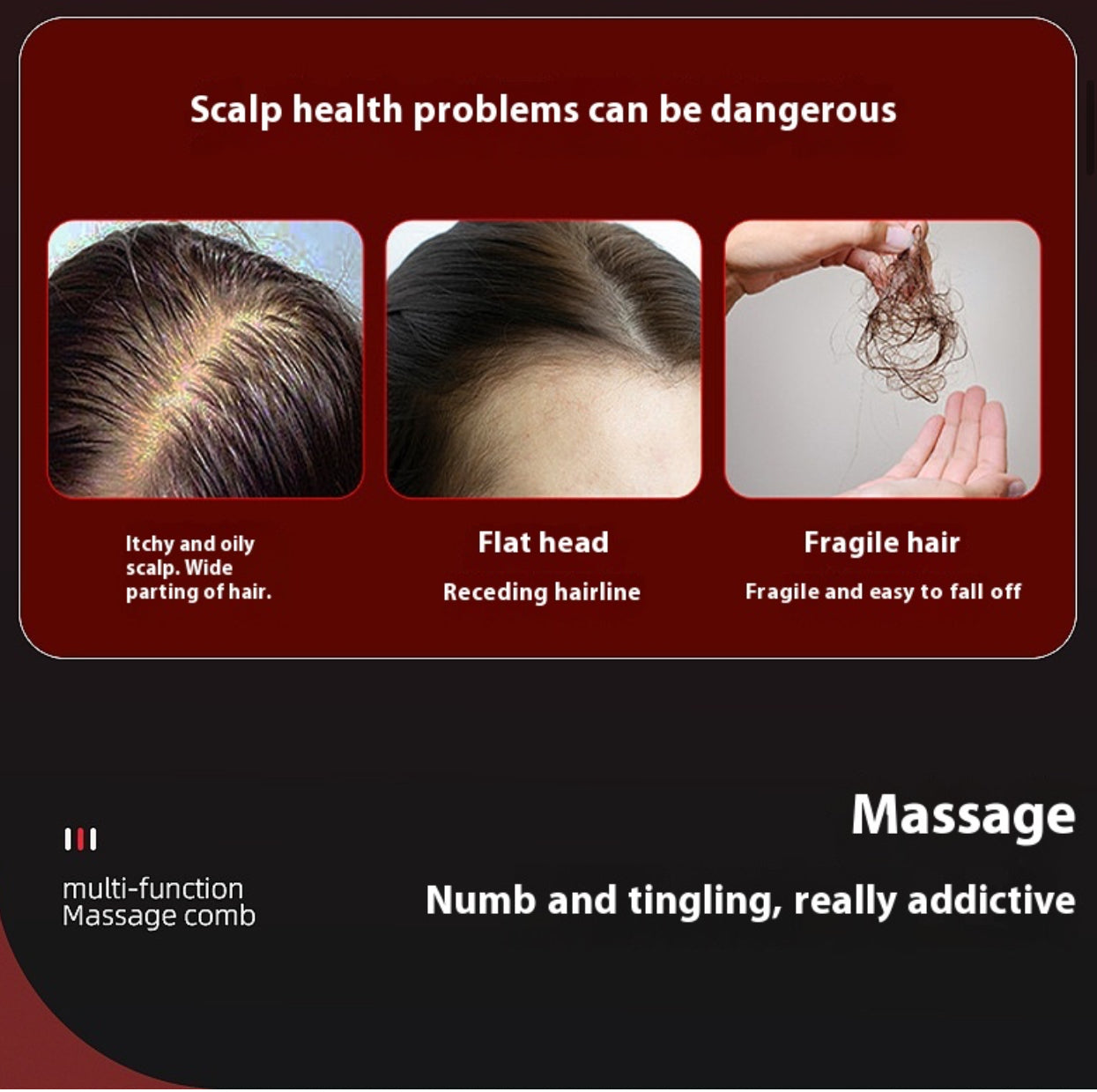 Brosse Massage Cuir Chevelu