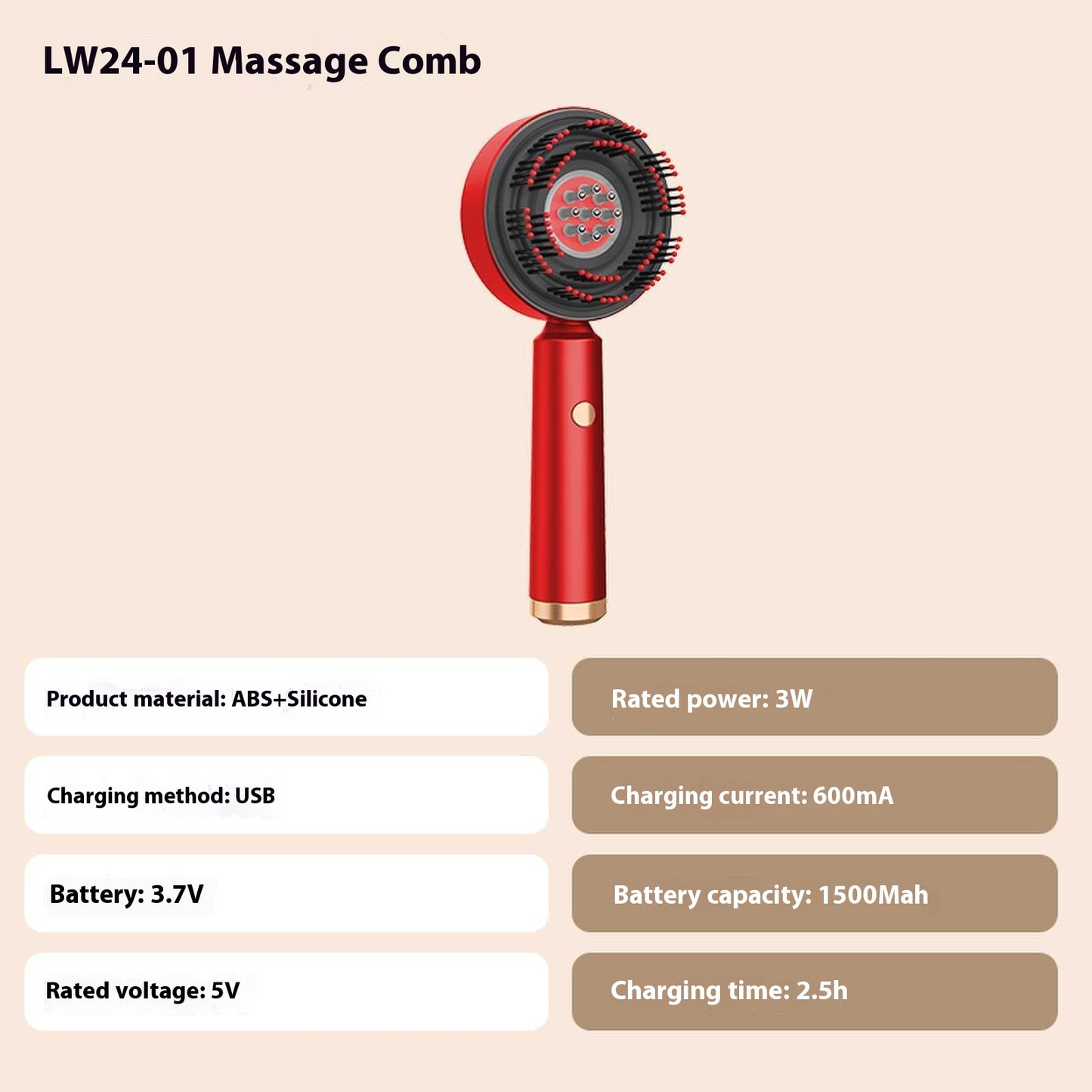 Brosse Massage Cuir Chevelu